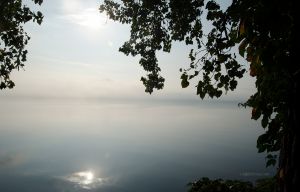 Fog on Seneca Lake